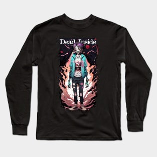 Dead Inside Teenage Zombie Long Sleeve T-Shirt